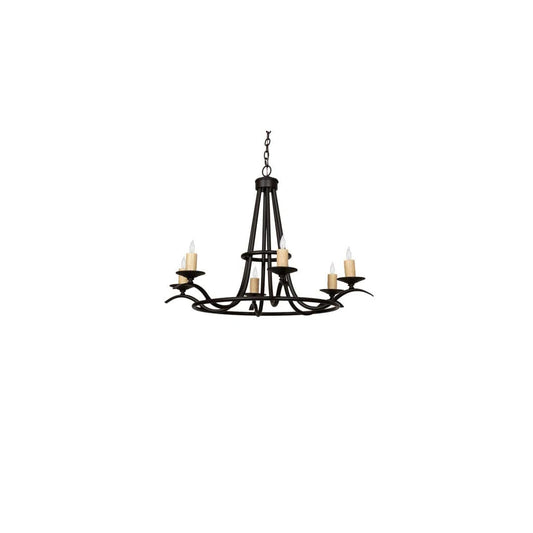 Octavia 6 Light 36" Wide Taper Candle Style Chandelier