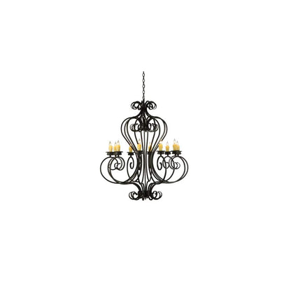 Fernando 10 Light 42" Wide Taper Candle Style Chandelier