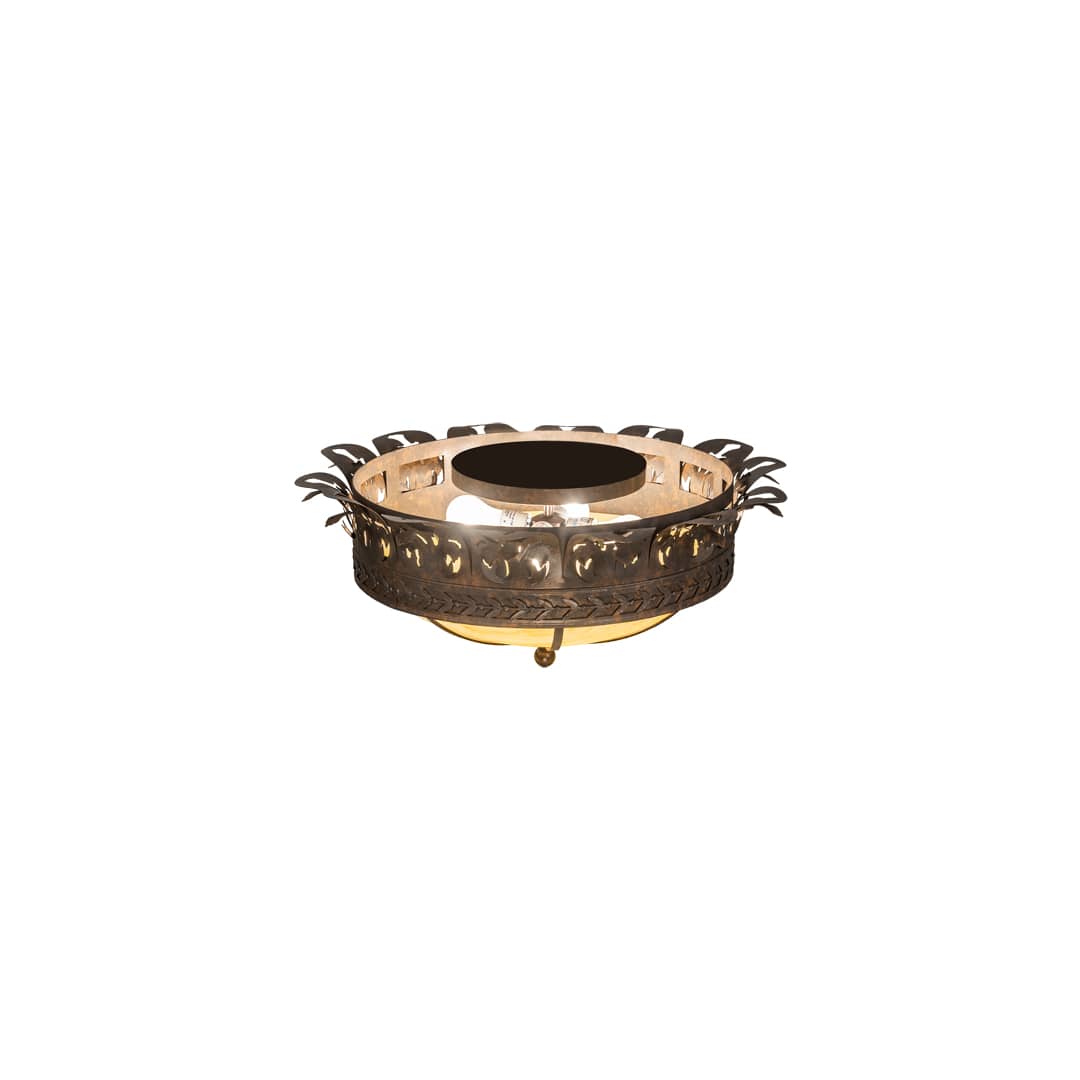 Crowne 4 Light 28" Wide Semi-Flush Bowl Ceiling Fixture