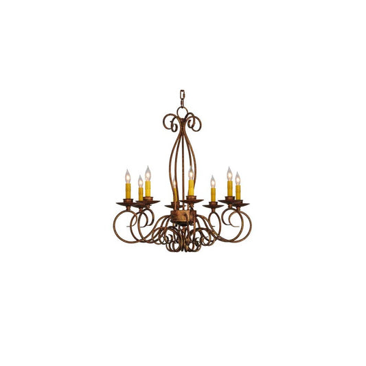 Elisha 8 Light 26" Wide Taper Candle Style Chandelier