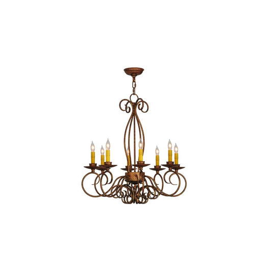 Elisha 8 Light 26" Wide Taper Candle Style Chandelier