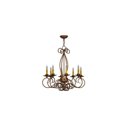 Elisha 8 Light 26" Wide Taper Candle Style Chandelier