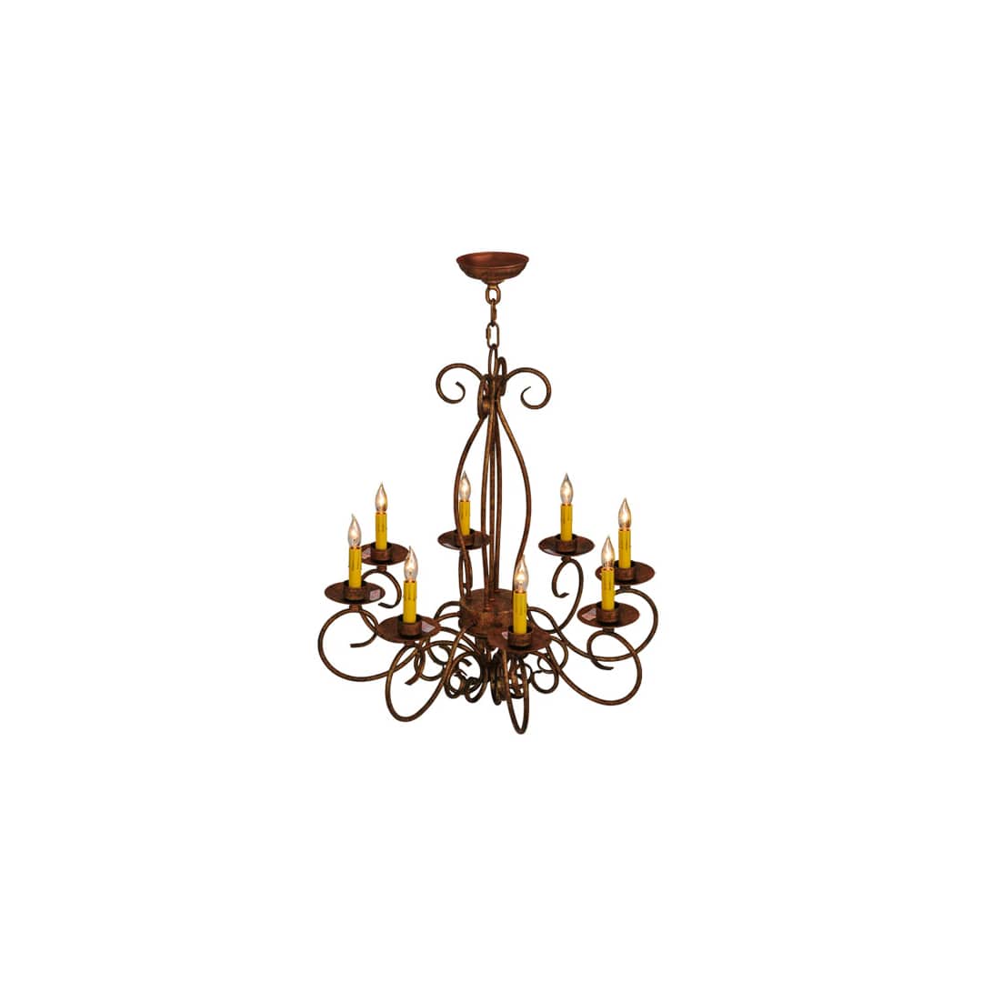 Elisha 8 Light 26" Wide Taper Candle Style Chandelier