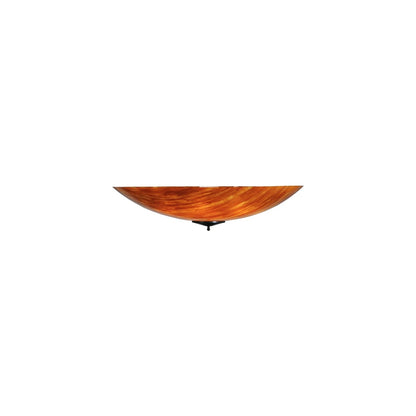 Madison 12 Light 14" Tall Semi-Flush Bowl Ceiling Fixture - Timeless Bronze Finish