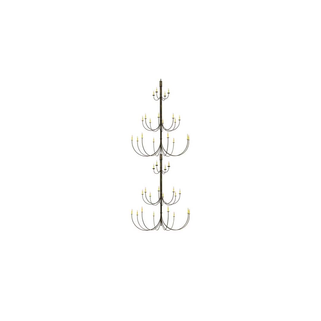 Cheal 40 Light 78" Wide Taper Candle Style Chandelier