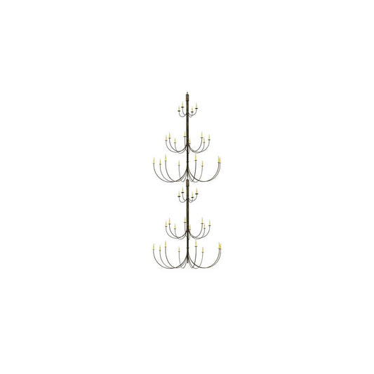Cheal 40 Light 78" Wide Taper Candle Style Chandelier