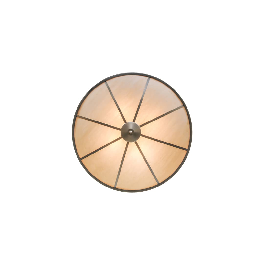 Commerce 4 Light 45" Wide Semi-Flush Bowl Ceiling Fixture - Nickel Finish