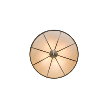 Commerce 4 Light 45" Wide Semi-Flush Bowl Ceiling Fixture - Nickel Finish