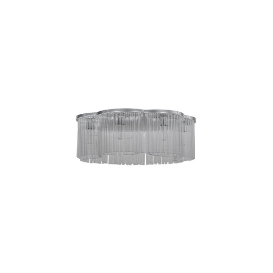 Ivela 7 Light 32" Wide Flush Mount Ceiling Fixture