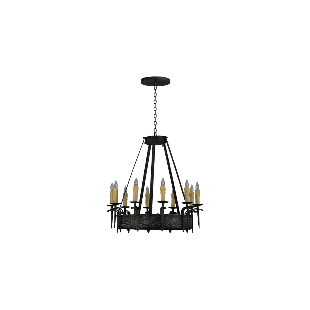 Costello 10 Light 36" Wide Taper Candle Style Chandelier
