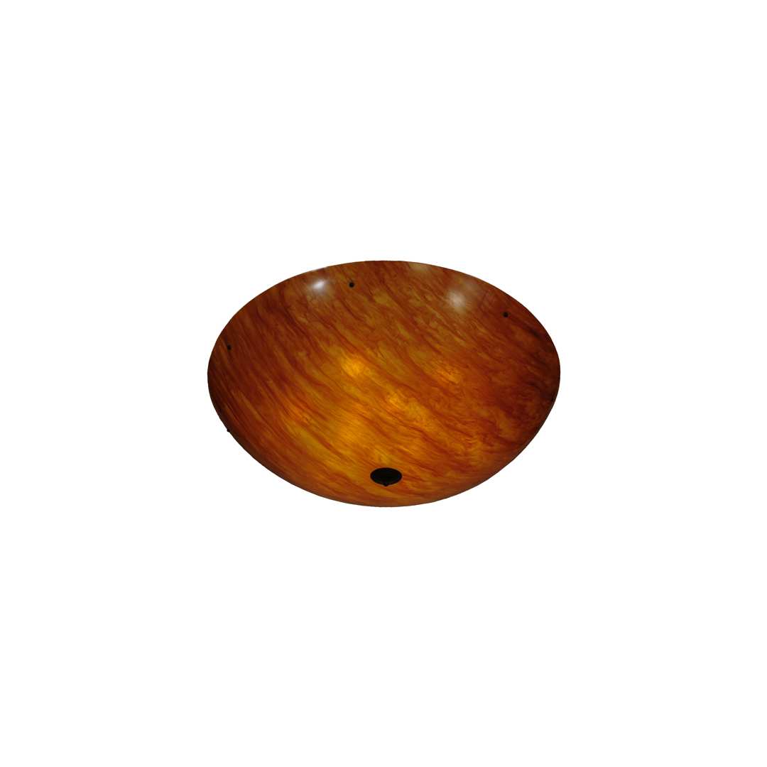 Madison 12 Light 38" Tall Semi-Flush Bowl Ceiling Fixture - Timeless Bronze Finish