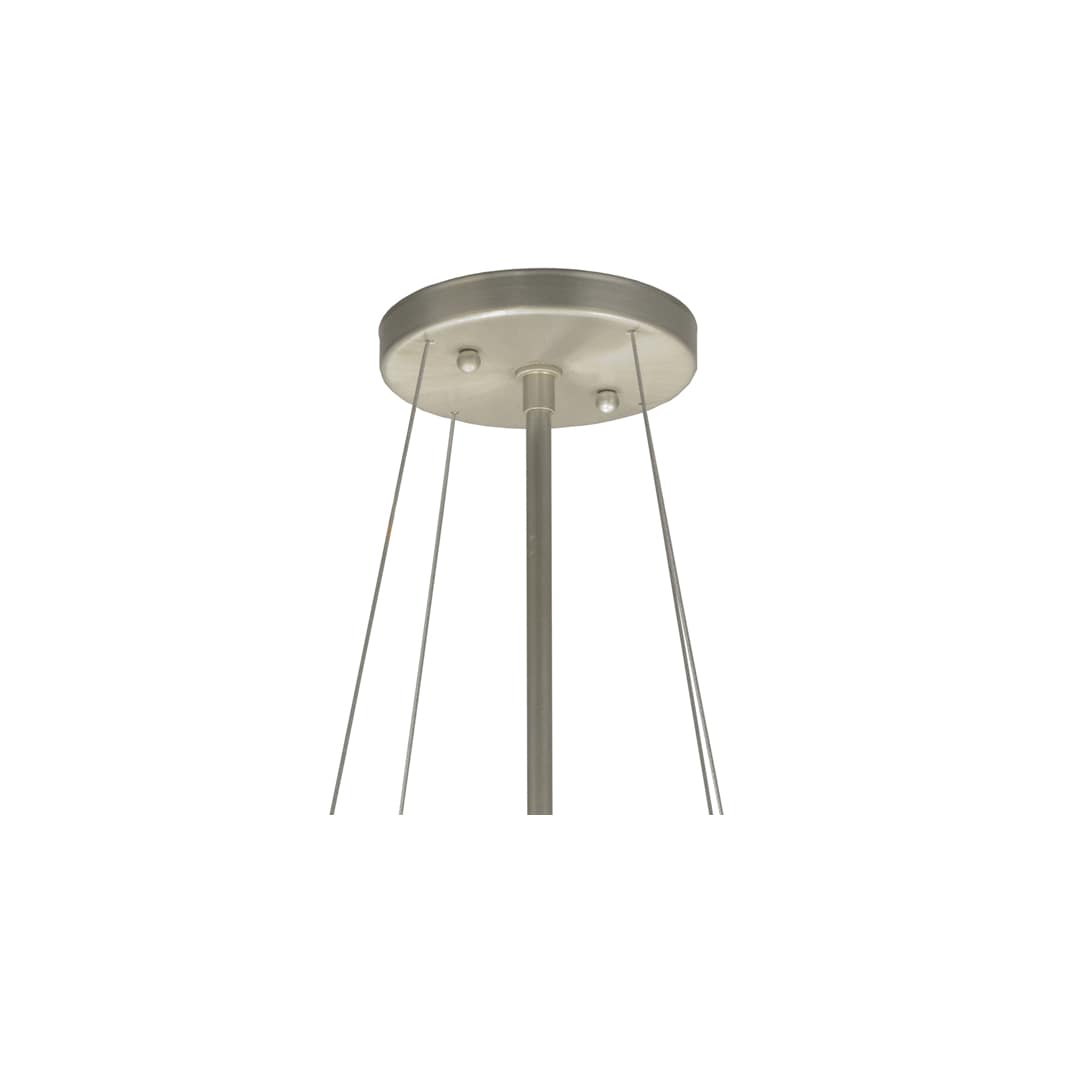 Cilindro Honey Bombay 3 Light 36" Wide Semi-Flush Drum Ceiling Fixture