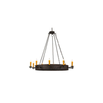 Parnella 10 Light 60" Wide Taper Candle Ring Chandelier