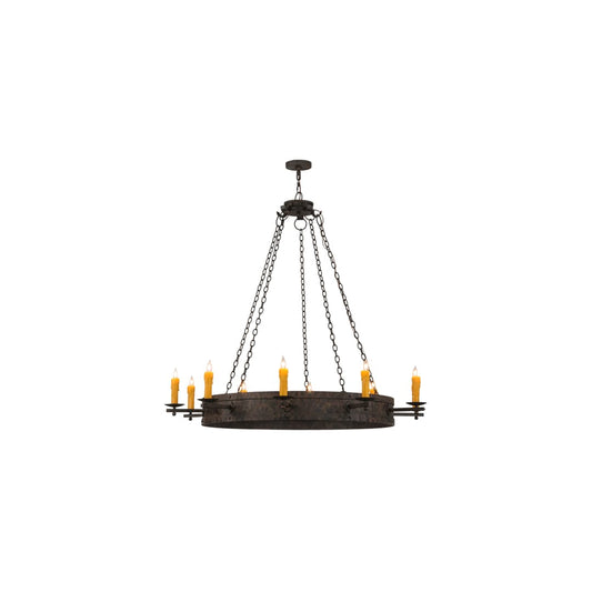 Parnella 10 Light 60" Wide Taper Candle Ring Chandelier