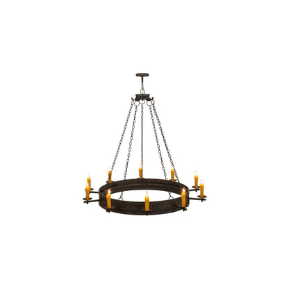 Parnella 10 Light 60" Wide Taper Candle Ring Chandelier