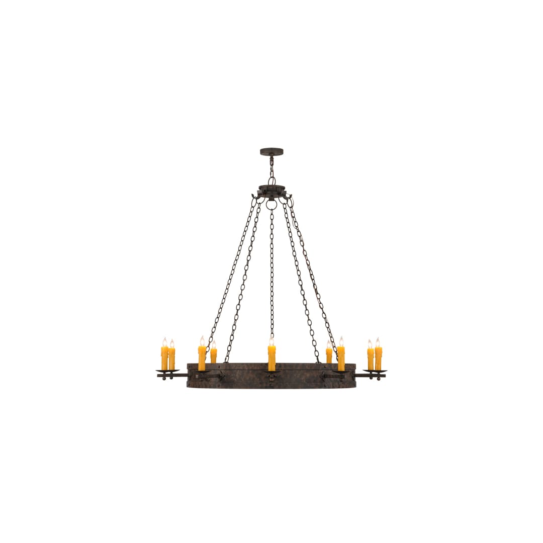Parnella 10 Light 60" Wide Taper Candle Ring Chandelier