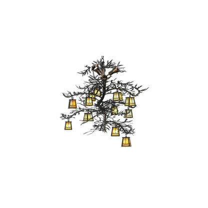 Pine Branch Valley View 12 Light 52" Wide Chandelier