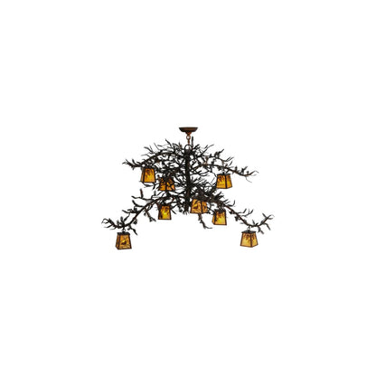 Pine Branch 8 Light 48" Wide Chandelier