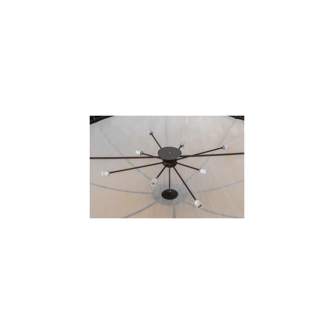Commerce 8 Light 70" Wide Pendant