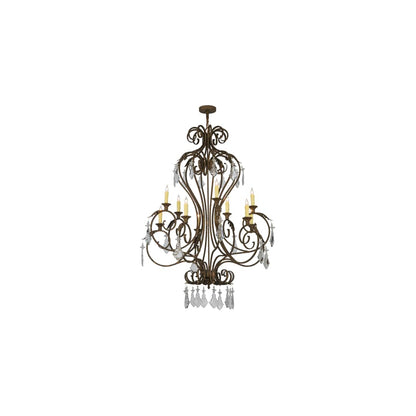 Josephine 10 Light 48" Wide Taper Candle Empire Chandelier
