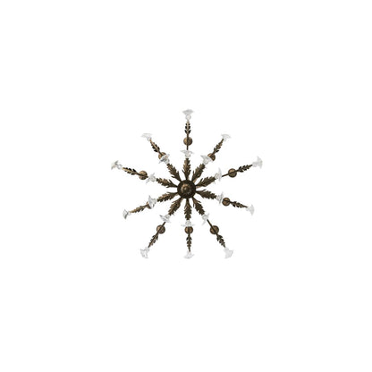 Josephine 10 Light 48" Wide Taper Candle Empire Chandelier