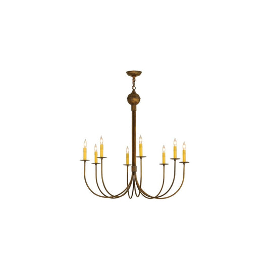 Cheal 8 Light 36" Wide Taper Candle Style Chandelier