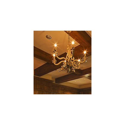 Tristan 6 Light 45" Wide Taper Candle Style Chandelier