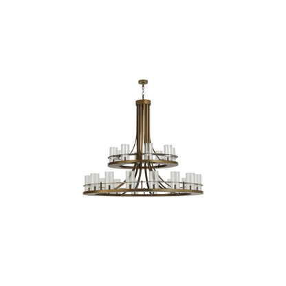 Arion 24 Light 60" Wide Taper Candle Pendant