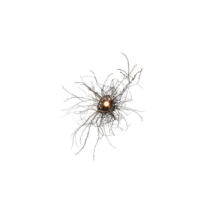 Twigs 35" Wide Taper Candle Pendant