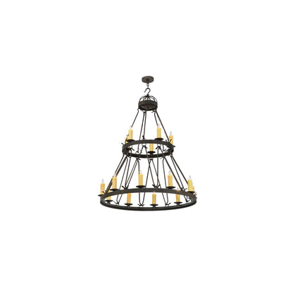 Lakeshore 15 Light 48" Wide Taper Candle Style Chandelier