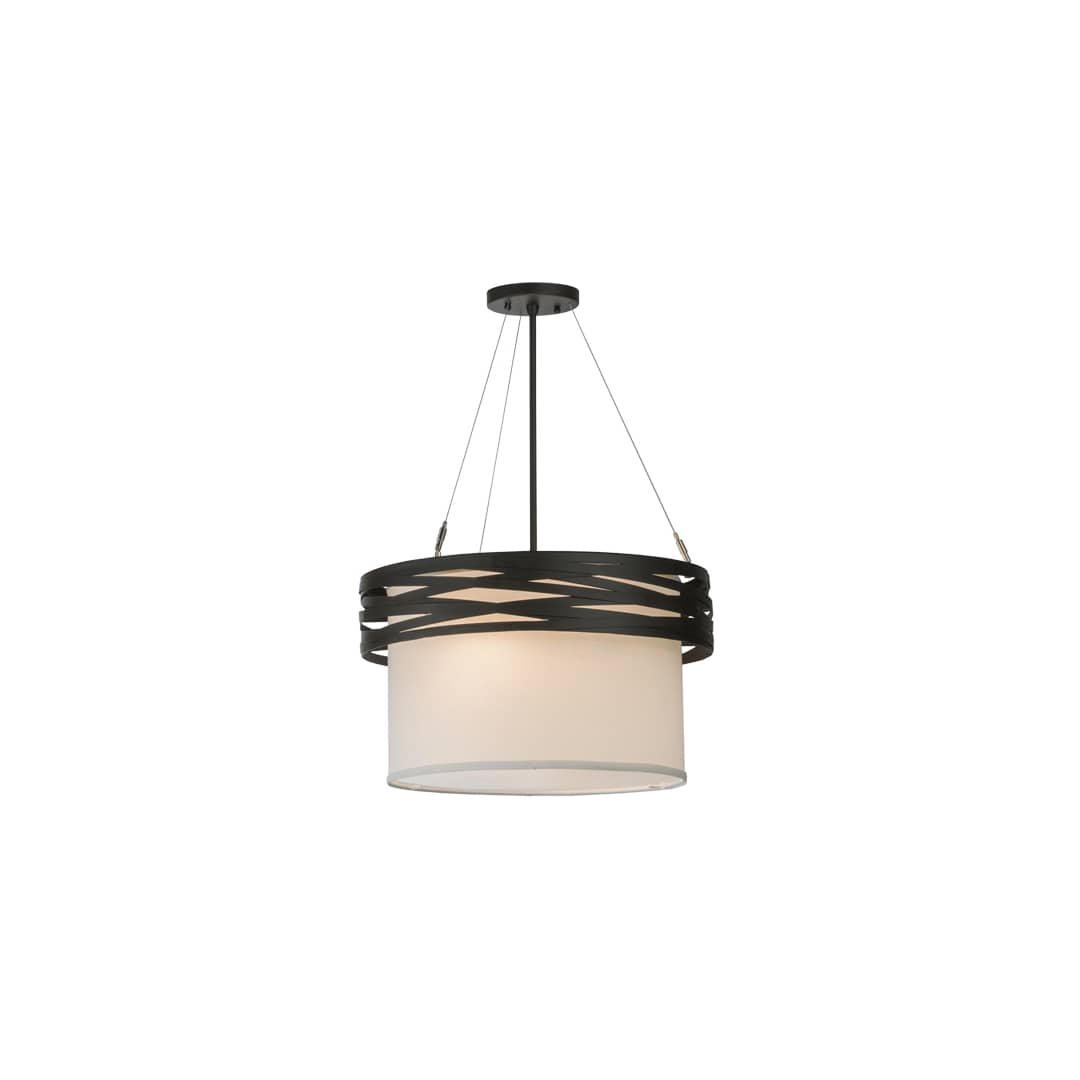 Cilindro 2 Light 18" Wide Suspension Pendant