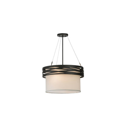 Cilindro 2 Light 18" Wide Suspension Pendant