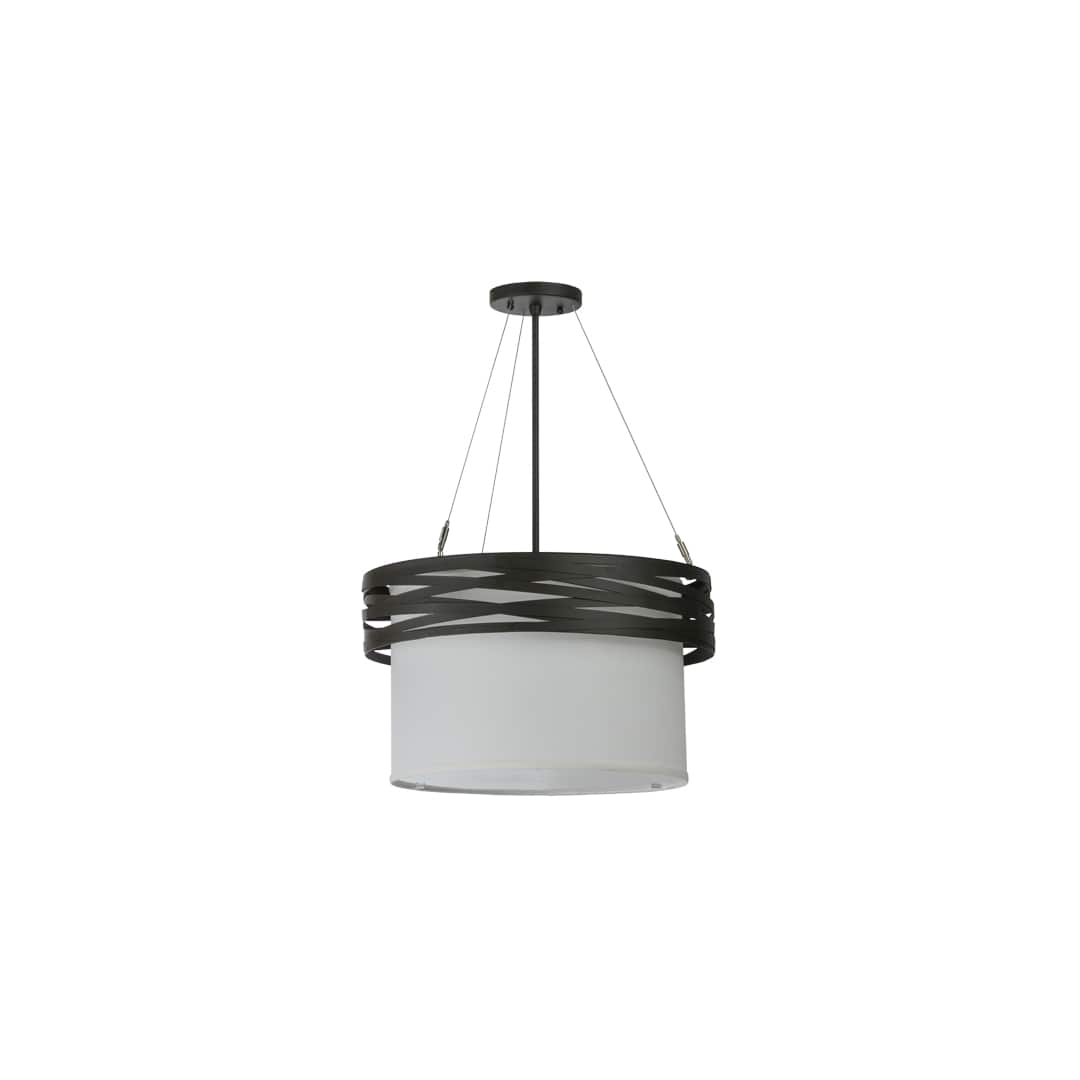 Cilindro 2 Light 18" Wide Suspension Pendant