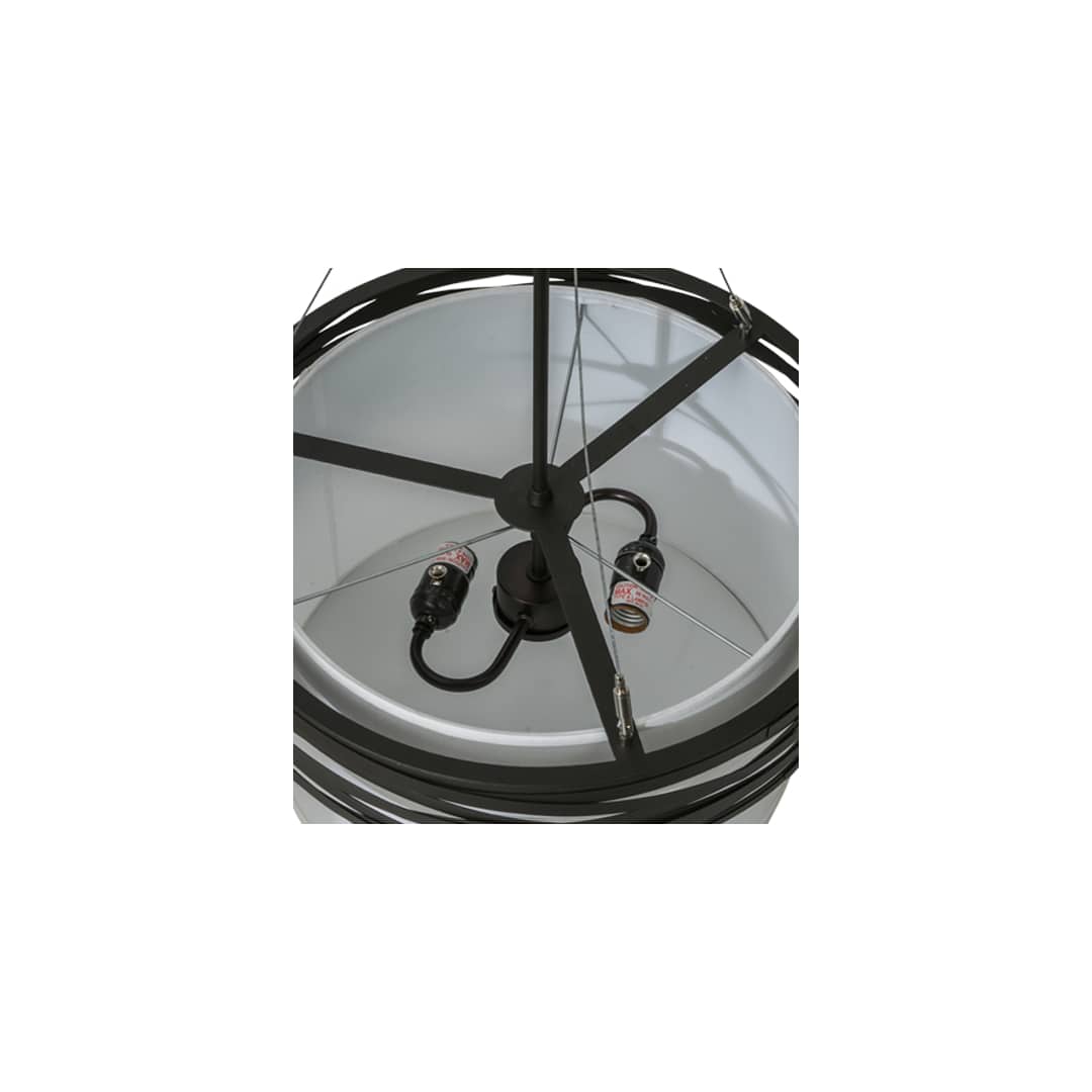 Cilindro 2 Light 18" Wide Suspension Pendant