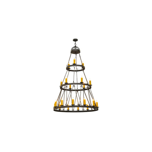 Lakeshore 21 Light 54" Wide Taper Candle Style Chandelier