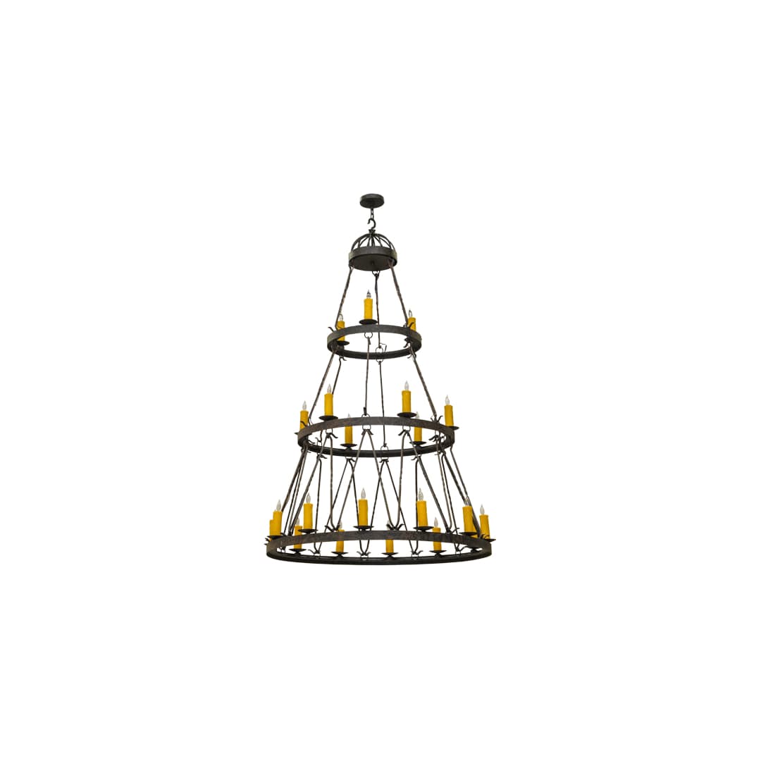 Lakeshore 21 Light 54" Wide Taper Candle Style Chandelier
