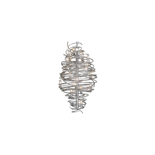 Cyclone 18 Light 30" Wide Ring Chandelier