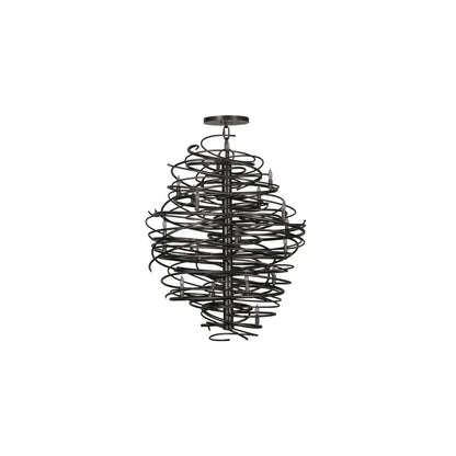 Cyclone 20 Light 42" Wide Candle Style Chandelier