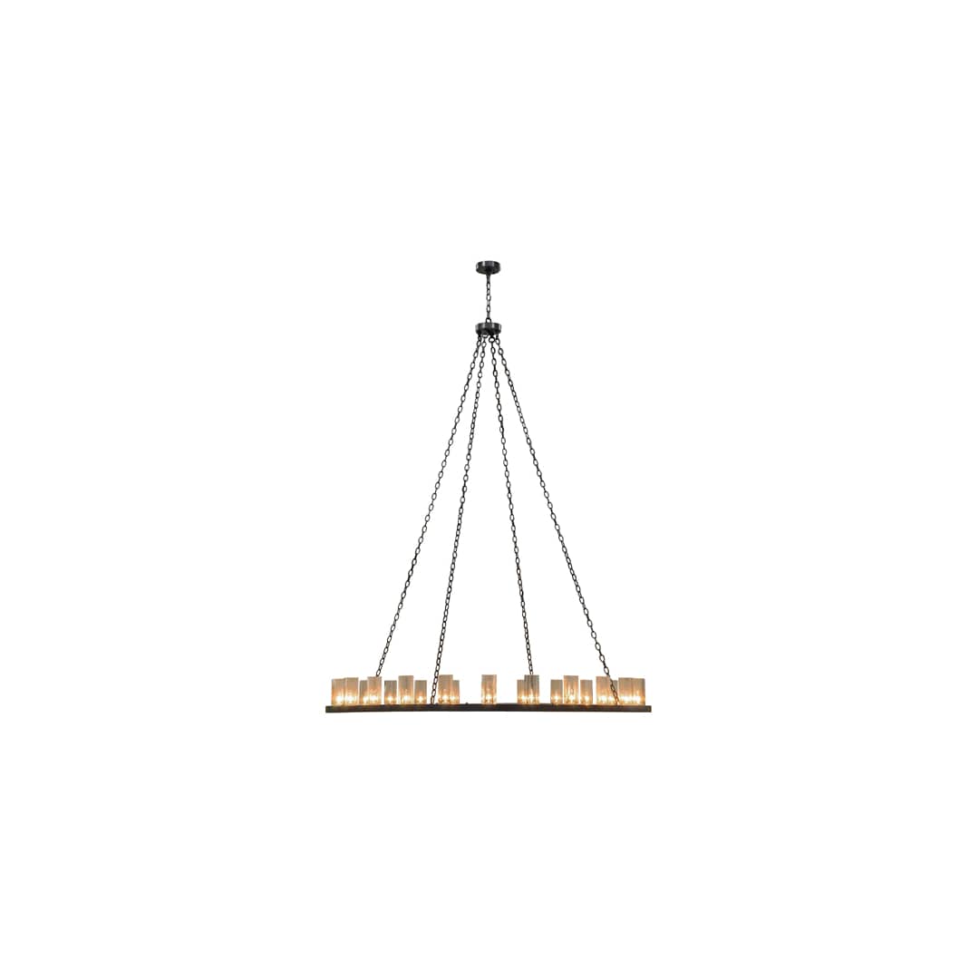 Loxley 24 Light 72" Wide Ring Chandelier