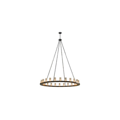 Loxley 24 Light 72" Wide Ring Chandelier