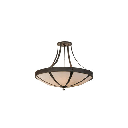 Urban 6 Light 42" Wide Semi-Flush Bowl Ceiling Fixture