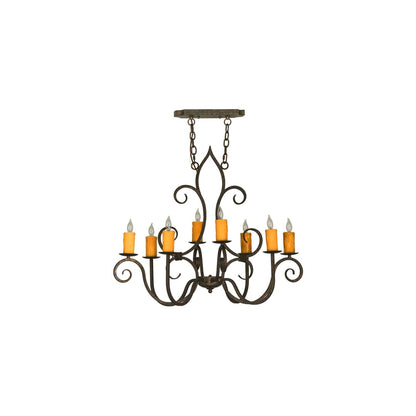 Clifton 8 Light 26" Wide Taper Candle Style Chandelier