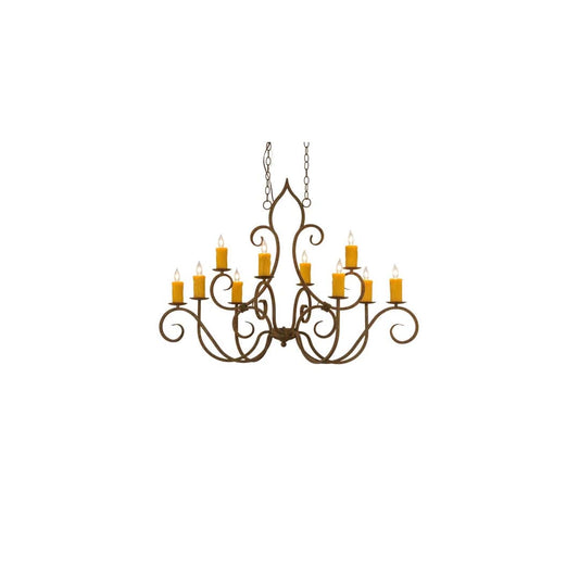 Clifton 10 Light 28" Wide Taper Candle Style Chandelier