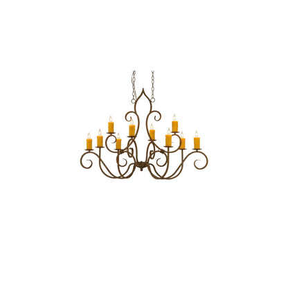 Clifton 10 Light 28" Wide Taper Candle Style Chandelier