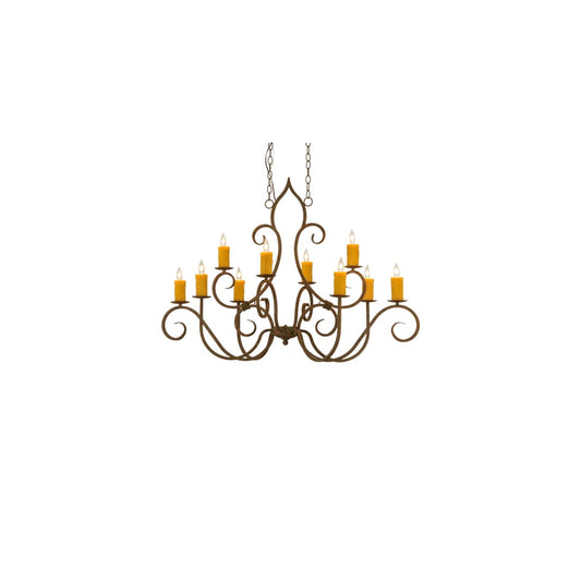 Clifton 10 Light 28" Wide Taper Candle Style Chandelier