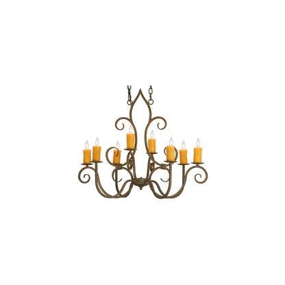 Clifton 8 Light 26" Wide Taper Candle Style Chandelier