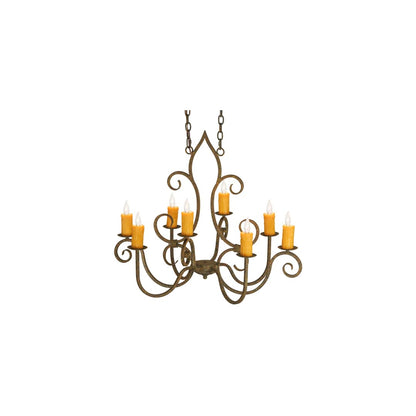 Clifton 8 Light 26" Wide Taper Candle Style Chandelier