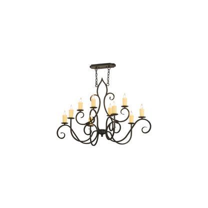 Clifton 10 Light 28" Wide Taper Candle Style Chandelier