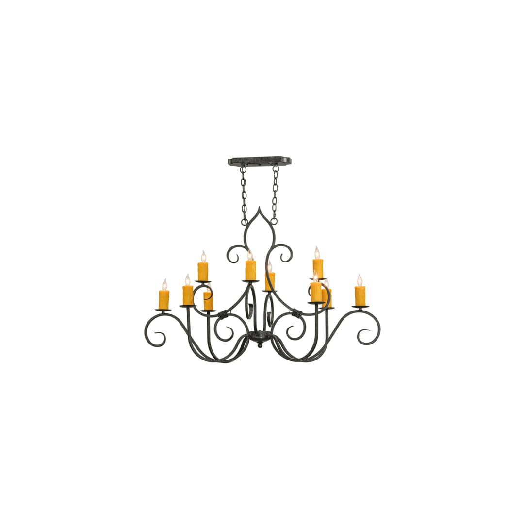 Clifton 10 Light 28" Wide Taper Candle Style Chandelier