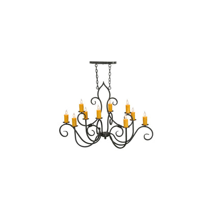 Clifton 10 Light 28" Wide Taper Candle Style Chandelier